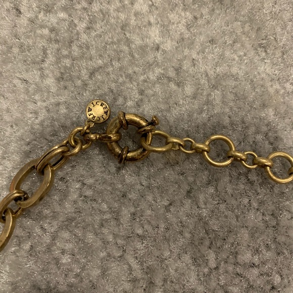 Stunning J.Crew Gold & Crystal Statement Necklace - Picture 3 of 4